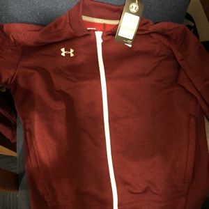 Womans Hybrid Warmup Jacket